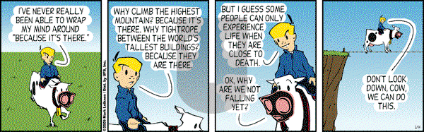 Cow and Boy Classics on Saturday March 14, 2009 Comic Strip