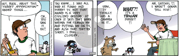 Get Fuzzy - Thursday January 13, 2022 Comic Strip
