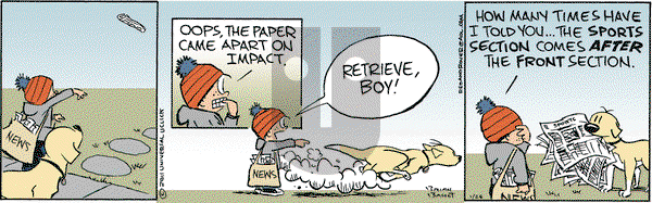 Red and Rover on Wednesday January 26, 2011 Comic Strip