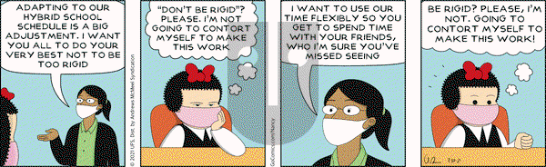 Nancy on Tuesday March 30, 2021 Comic Strip