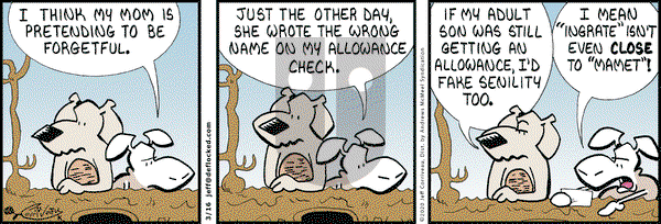 DeFlocked on Monday March 16, 2020 Comic Strip