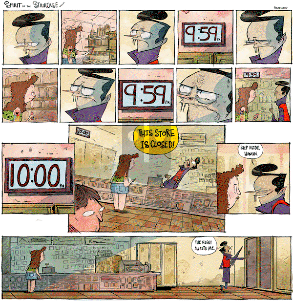 Spirit of the Staircase on Wednesday March 20, 2024 Comic Strip