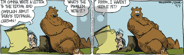 The Grizzwells - Tuesday April 7, 2020 Comic Strip