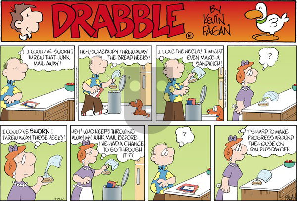 Drabble on Sunday March 19, 2017 Comic Strip