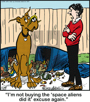 Marmaduke on Friday January 29, 2016 Comic Strip
