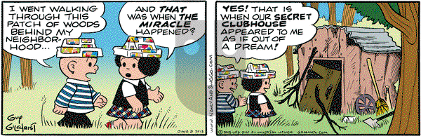 Nancy on Friday June 21, 2013 Comic Strip