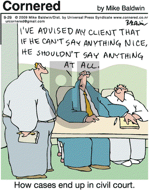 Cornered on Tuesday September 29, 2009 Comic Strip