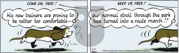 Fred Basset on Wednesday June 13, 2018 Comic Strip