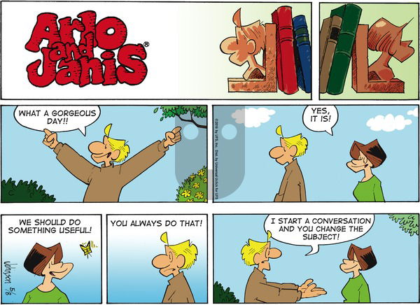 Arlo and Janis - Sunday May 8, 2016 Comic Strip