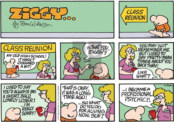 Ziggy - Sunday July 3, 2022 Comic Strip