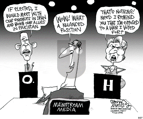 Glenn McCoy on Monday August 27, 2007 Comic Strip