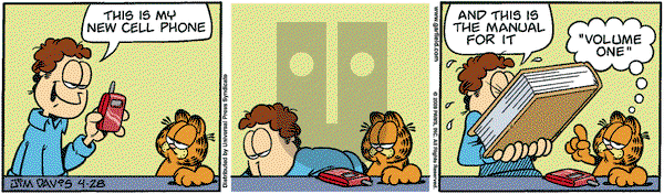 Garfield on Monday April 28, 2008 Comic Strip