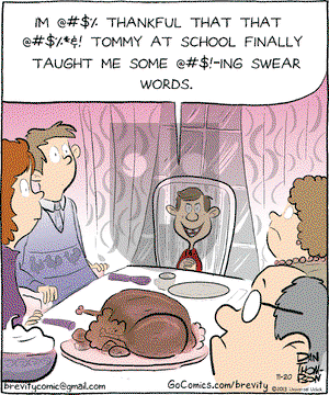 Brevity on Wednesday November 20, 2013 Comic Strip
