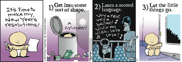 Thatababy on Thursday January 2, 2014 Comic Strip