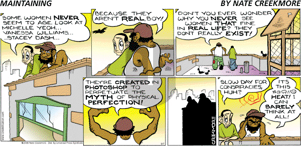 Maintaining on Wednesday October 8, 2025 Comic Strip