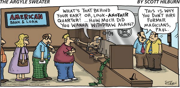 The Argyle Sweater on Sunday November 10, 2013 Comic Strip