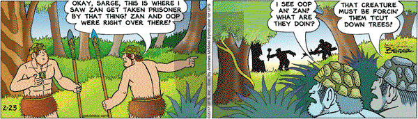 Alley Oop on Thursday February 23, 2017 Comic Strip