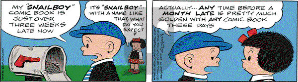 Nancy on Friday August 14, 2009 Comic Strip