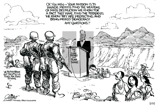 Pat Oliphant on Tuesday May 16, 2006 Comic Strip