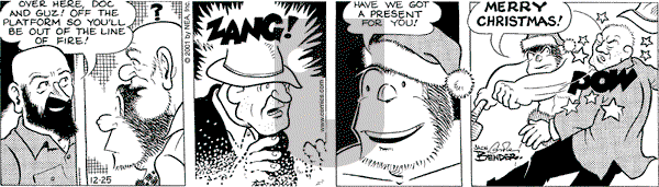 Alley Oop on Tuesday December 25, 2001 Comic Strip