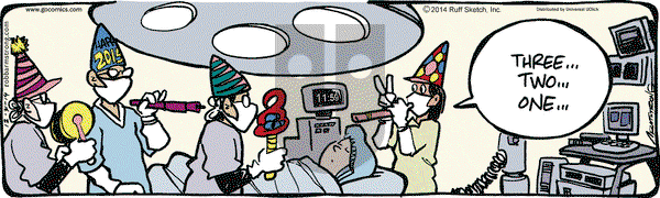 JumpStart on Wednesday December 31, 2014 Comic Strip