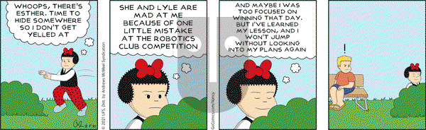 Nancy on Thursday August 5, 2021 Comic Strip