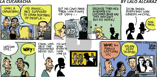 La Cucaracha on Tuesday November 25, 2003 Comic Strip