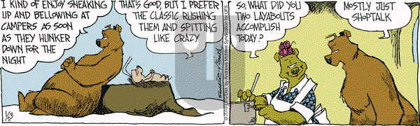 The Grizzwells on Tuesday January 23, 2018 Comic Strip