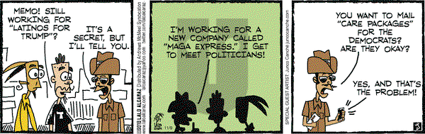La Cucaracha - Friday November 9, 2018 Comic Strip