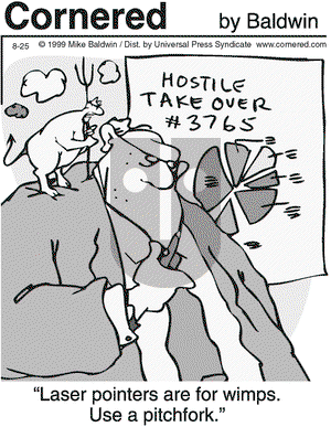 Cornered on Wednesday August 25, 1999 Comic Strip
