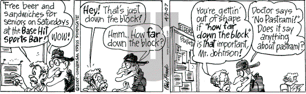 The Elderberries on Saturday April 7, 2007 Comic Strip