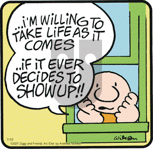 Ziggy on Monday July 12, 2021 Comic Strip