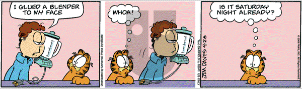 Garfield - Saturday April 26, 2008 Comic Strip