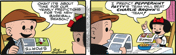 Nancy on Friday March 27, 2015 Comic Strip