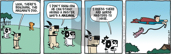 Pooch Cafe on Friday June 27, 2014 Comic Strip
