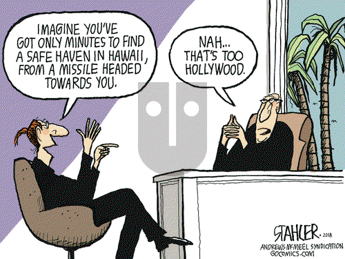 Jeff Stahler on Wednesday January 17, 2018 Comic Strip