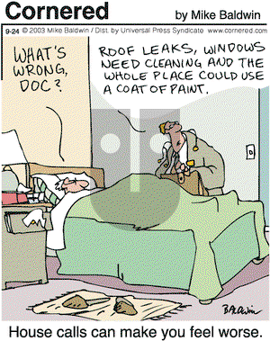 Cornered on Wednesday September 24, 2003 Comic Strip