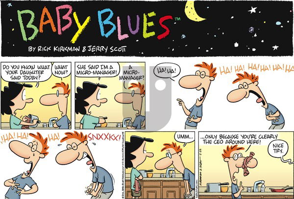 Baby Blues on Sunday May 22, 2016 Comic Strip