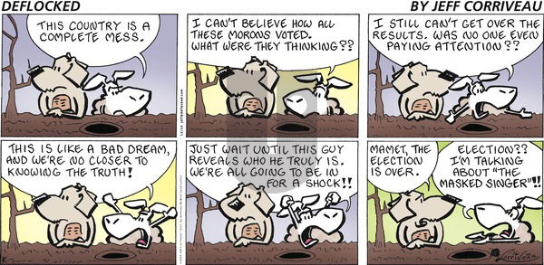 DeFlocked on Sunday December 13, 2020 Comic Strip