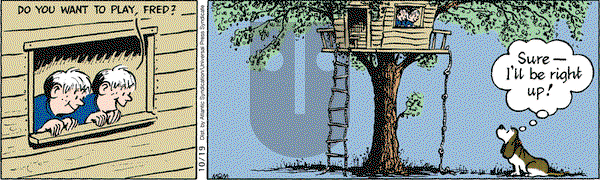 Fred Basset on Monday October 19, 2009 Comic Strip