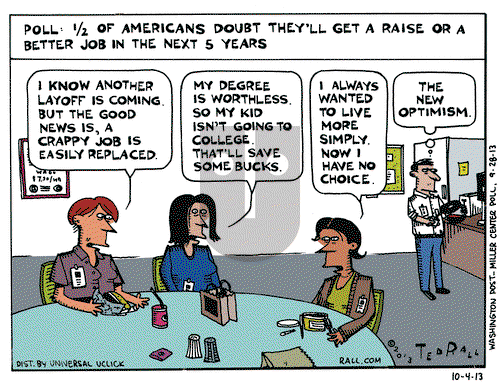 Ted Rall on Friday October 4, 2013 Comic Strip