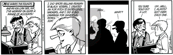 Doonesbury on Friday June 7, 1991 Comic Strip