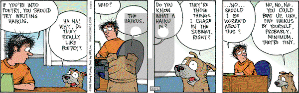 Get Fuzzy on Tuesday January 18, 2011 Comic Strip