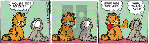 Garfield on Thursday May 29, 2008 Comic Strip