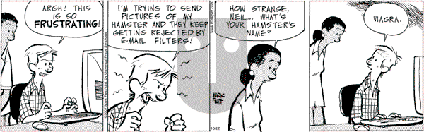 Lucky Cow on Monday October 22, 2007 Comic Strip