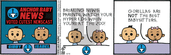 La Cucaracha on Thursday June 16, 2016 Comic Strip