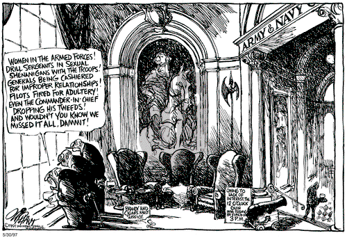 Pat Oliphant on Friday May 30, 1997 Comic Strip