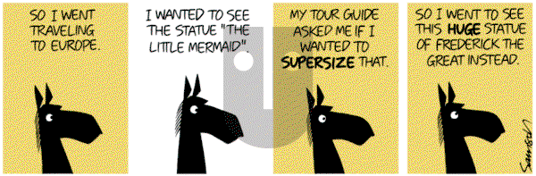Dark Side of the Horse on Friday July 22, 2016 Comic Strip