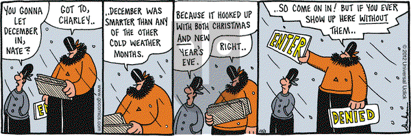 Overboard on Saturday December 1, 2012 Comic Strip