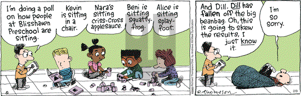 Cul de Sac on Saturday February 9, 2019 Comic Strip